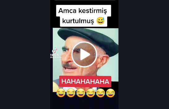 Amcam kestirmiş kurtulmuş! Gülme garantili mutlaka izleyin